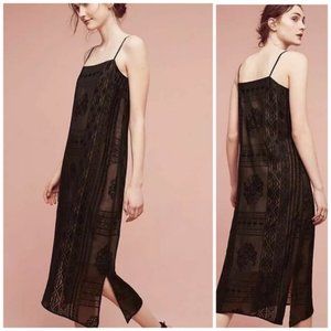 Anthropologie Floreat Luna Slip Dress Size Small